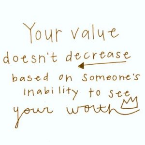 your worth